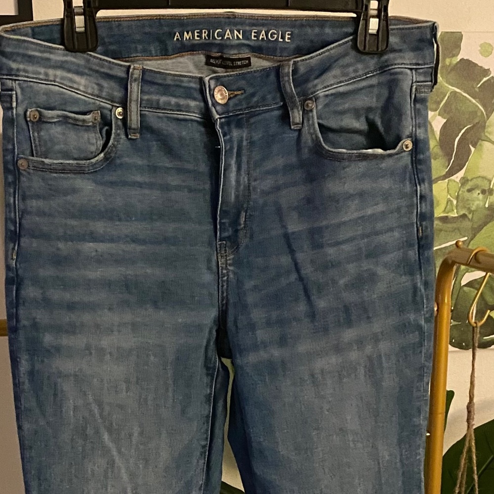 AMERICAN EAGLE - next level stretch bellbottom jeans - Picture 5 of 5